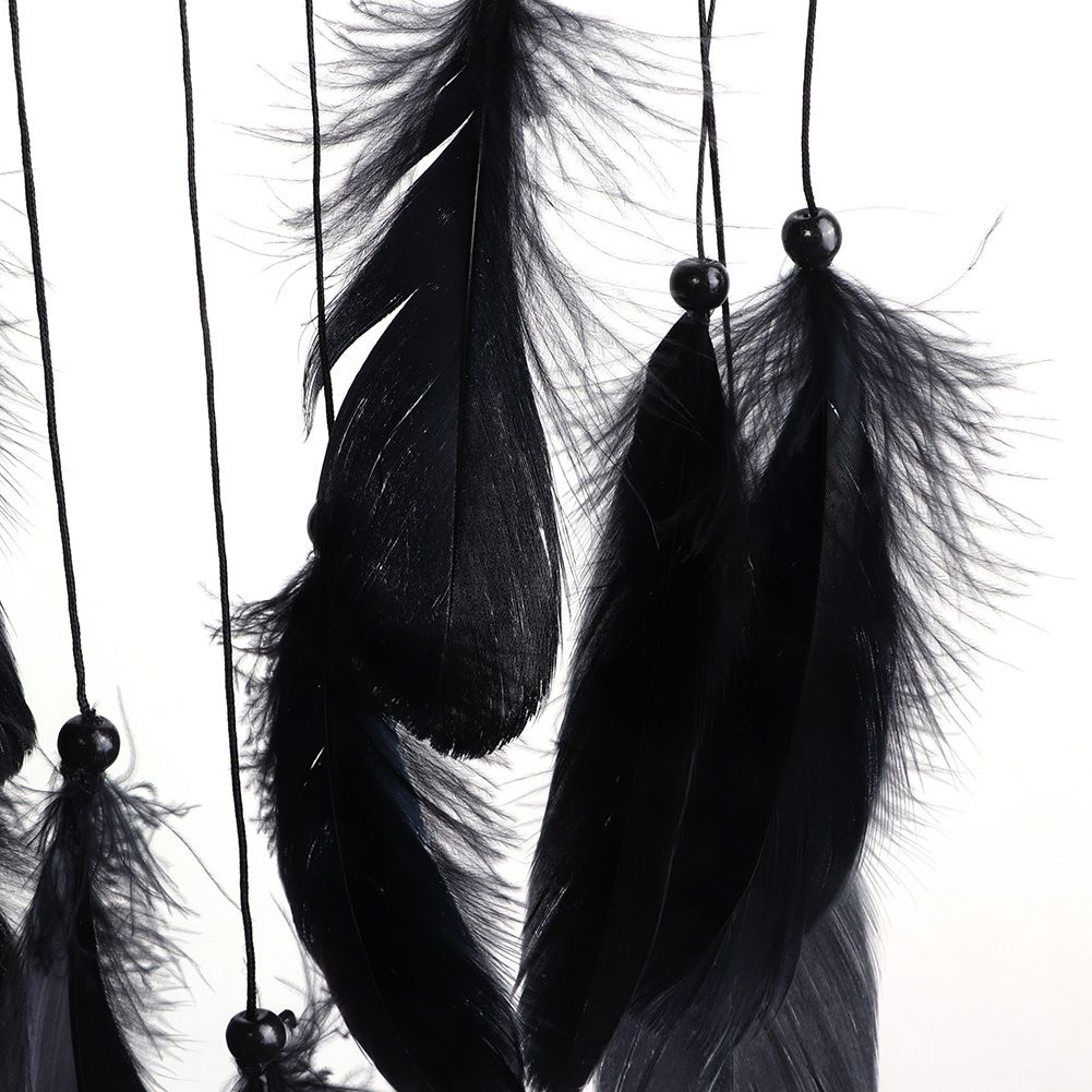 Home Party Decoration Wall Hanging Lace Dreamcatcher Pendant Feather view 12