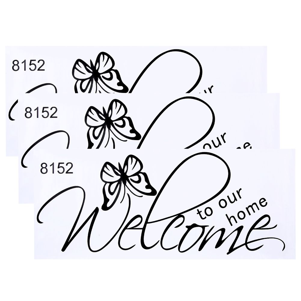 3Pcs Wall Stickers DIY Removable Wall Decal Wallpaper Home Decoration view 2