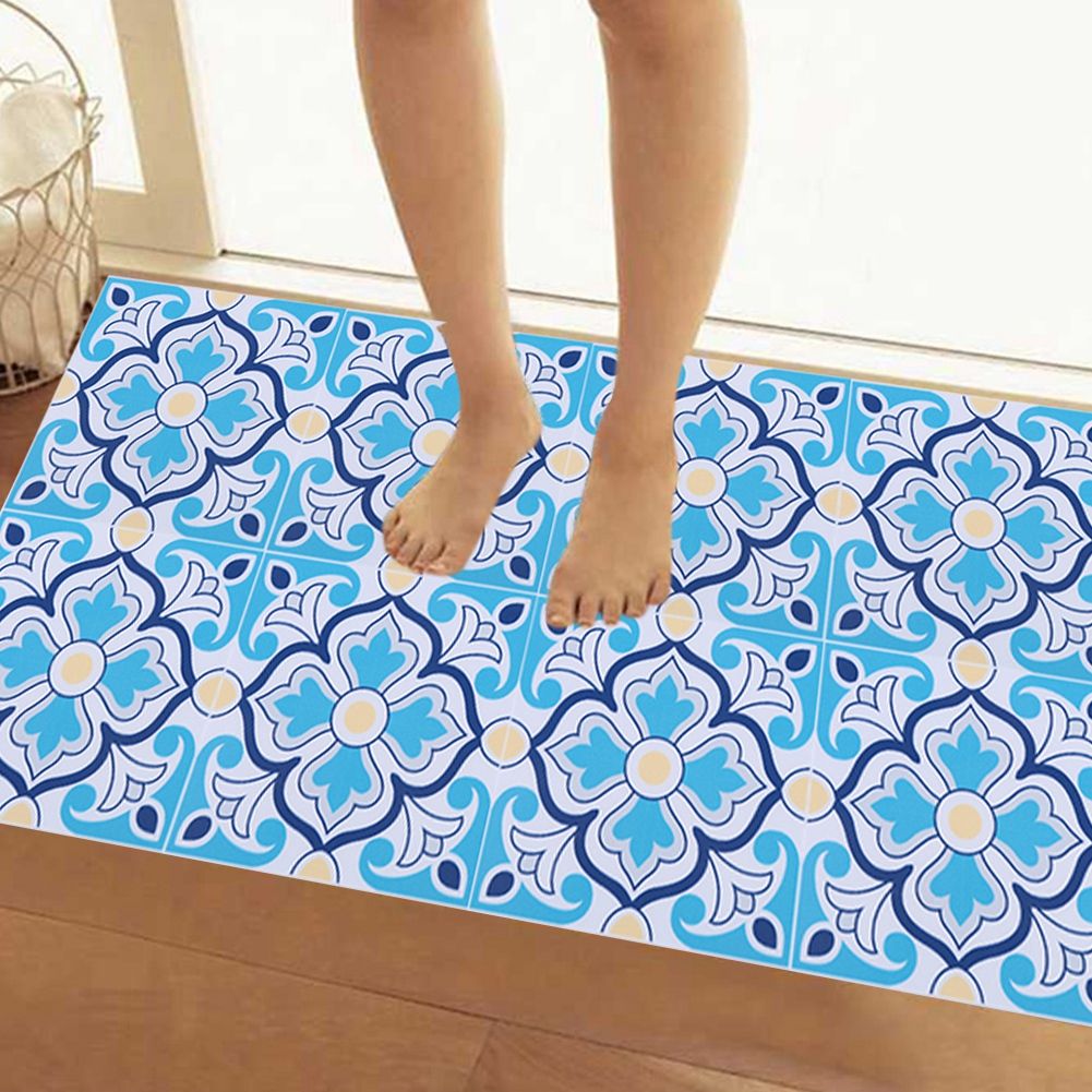 10pcs Waterproof Self Adhesive Tile Wall Sticker Decoration for Bathroom Kitchen view 3