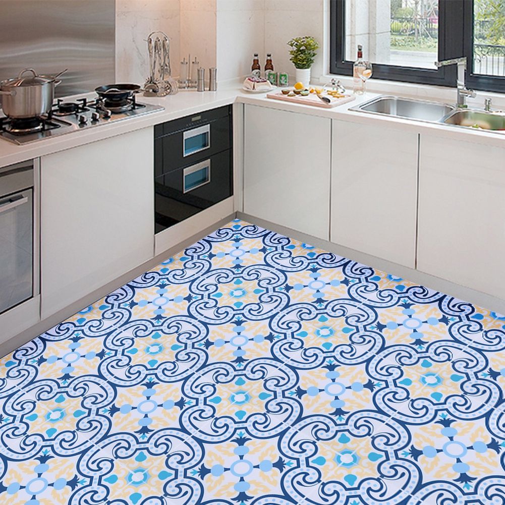 10pcs Waterproof Self Adhesive Tile Wall Sticker Decoration for Bathroom Kitchen view 6