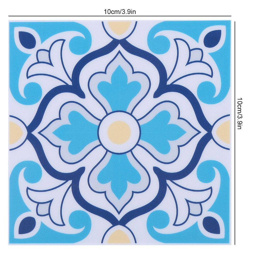 10pcs Waterproof Self Adhesive Tile Wall Sticker Decoration for Bathroom Kitchen view 10