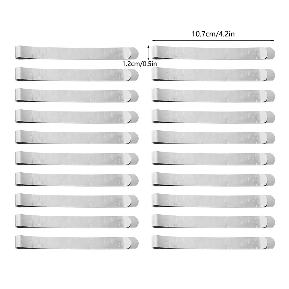 20Pcs/Box Stainless Steel Sewing Clip Hemming Clips Quilting Accessories for view 9