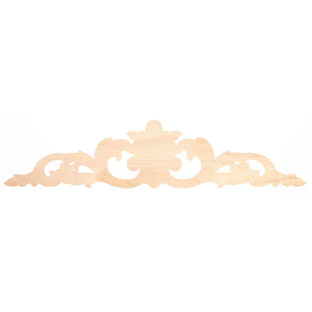 European-Style Wood Flower Carving Applique Furniture Home Wall Decorative view 7