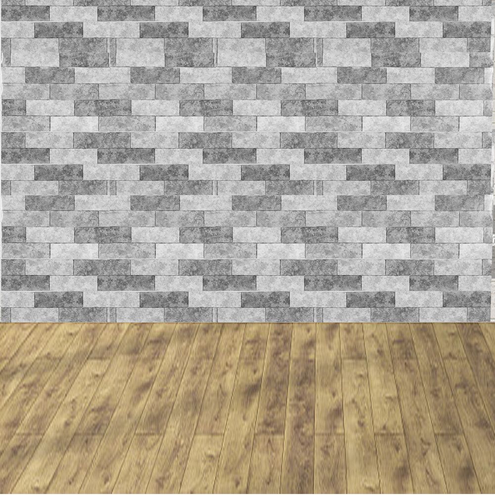 Simulation Brick Grain Pattern Stair Sticker Self Adhesive Wall Decal Floor view 6