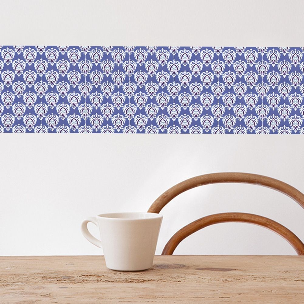 10Pcs Set 15x15cm Retro Style Tile Sticker Kitchen Floor Bathroom Anti Skid view 5