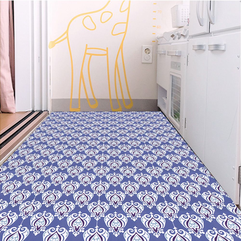 10Pcs Set 15x15cm Retro Style Tile Sticker Kitchen Floor Bathroom Anti Skid view 7