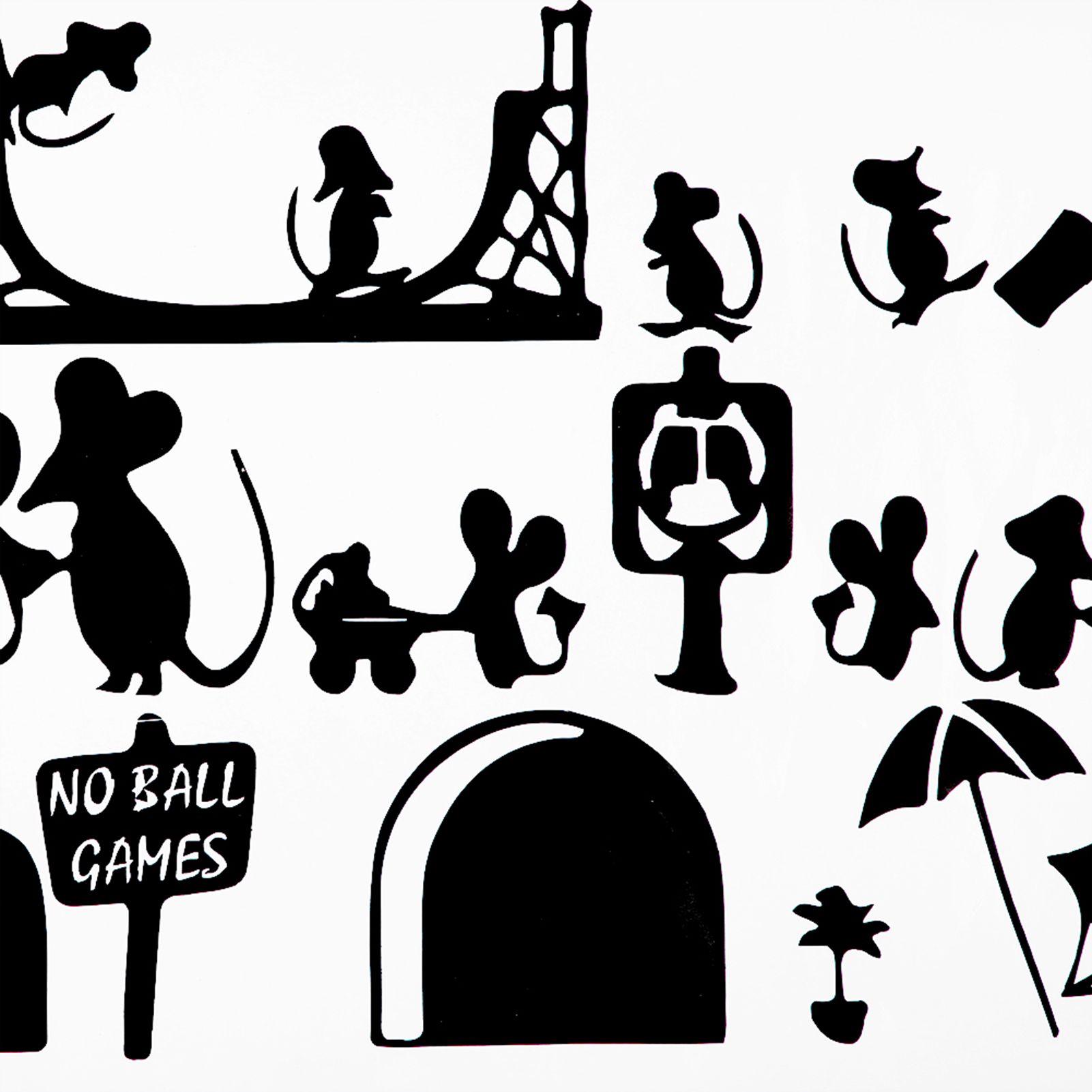 Mouse Hole Pattern Wall Stickers DIY Stairs Stickers Wall Decal for Home Decor view 12