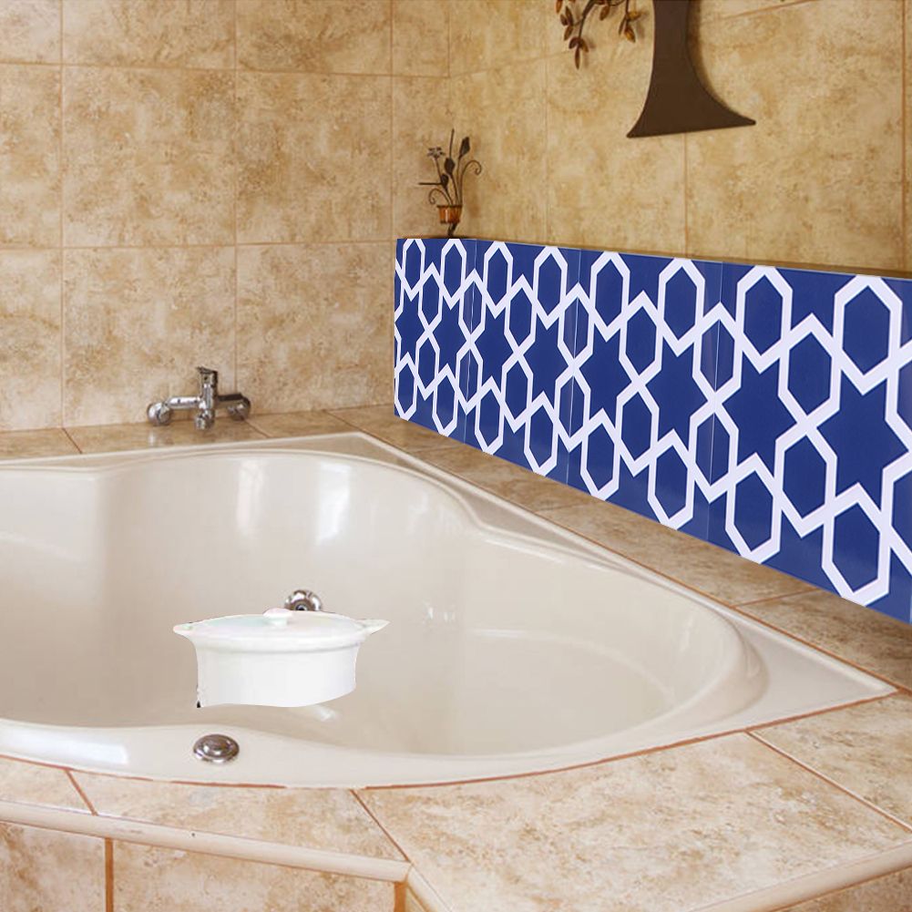 10x10cm Kitchen Bathroom Waterproof Non-Slip Floor Wall Tile Sticker for Home view 6