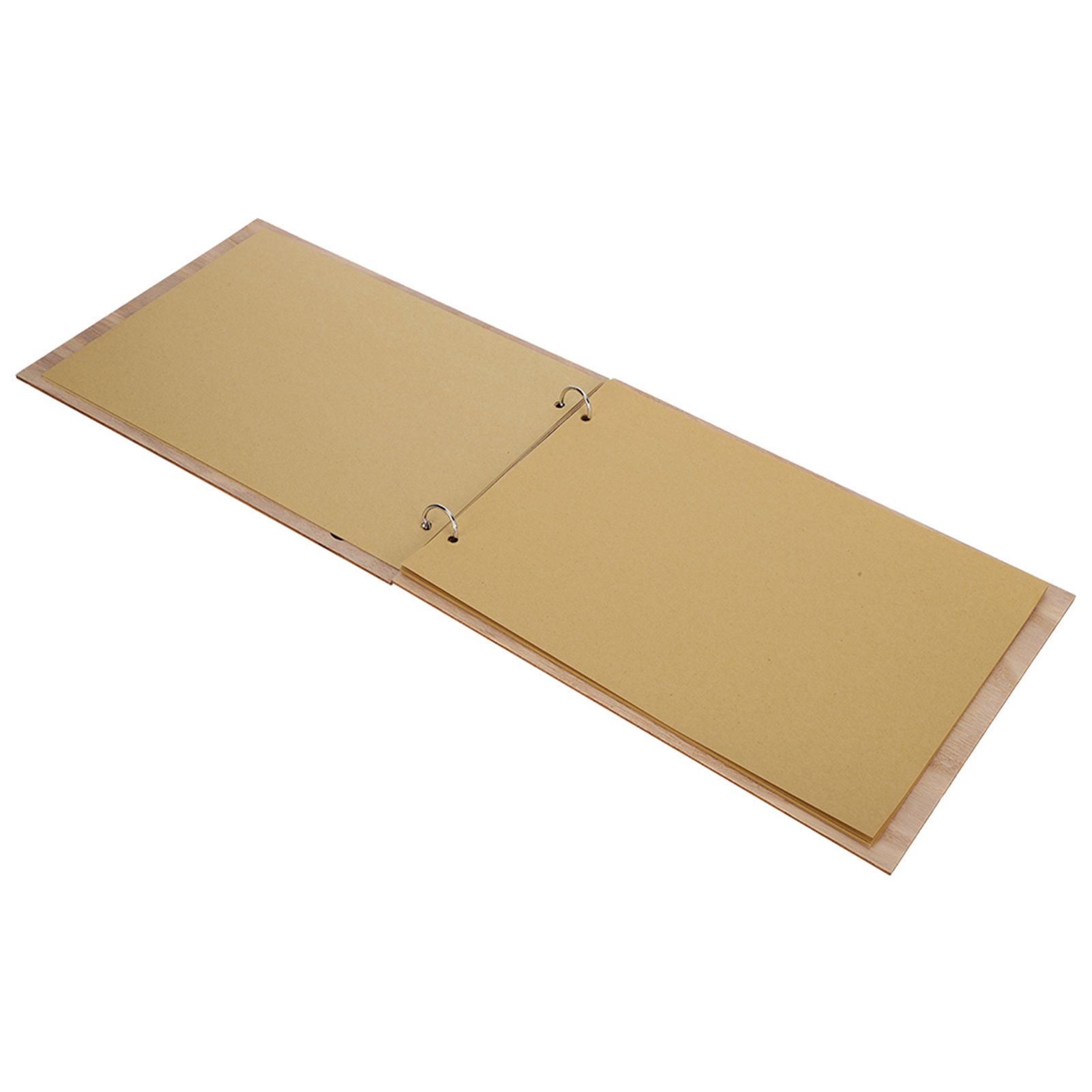 Wooden Wedding Guest Book Album Message Notebook for Wedding Engagement view 5