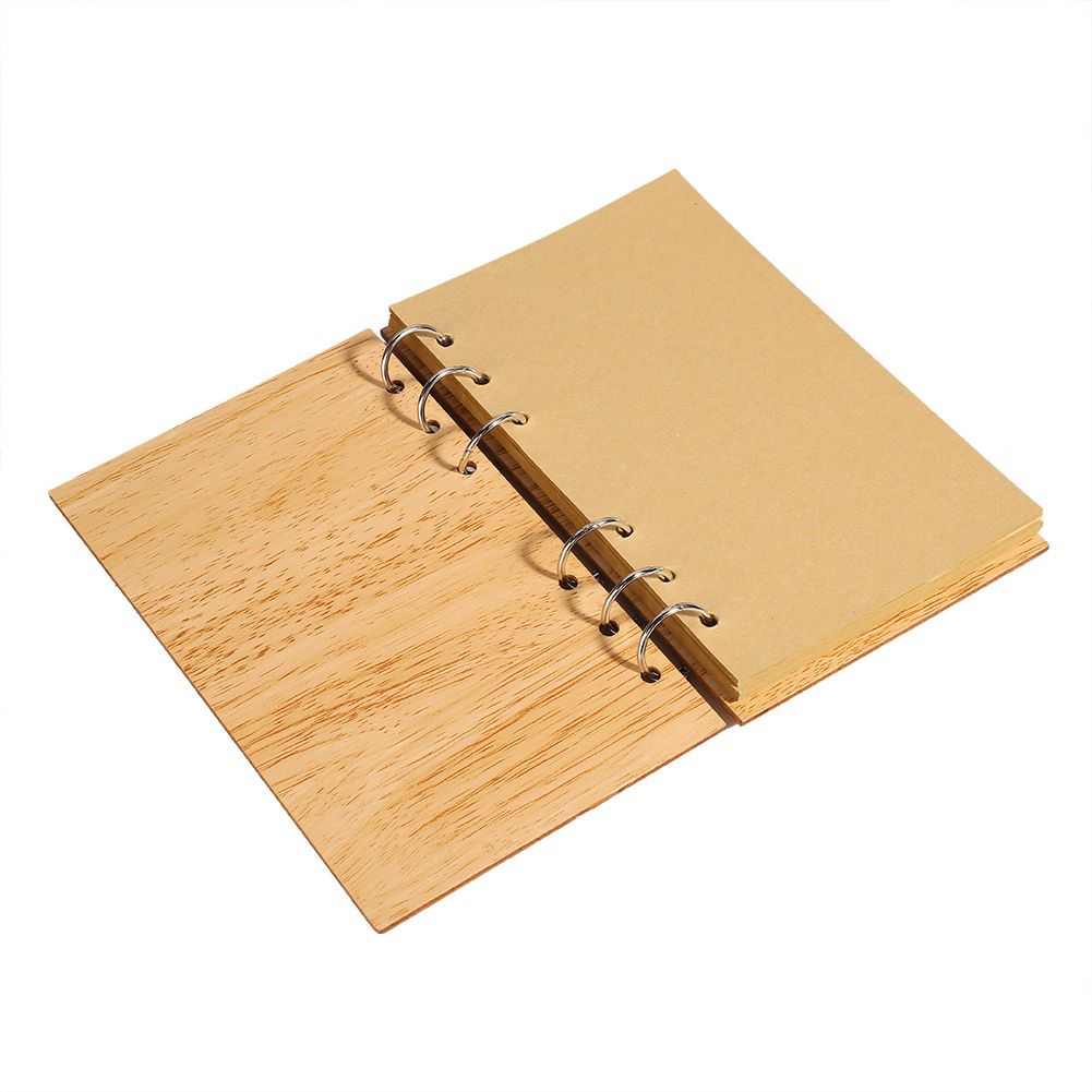Wooden Guest Book Memorable Signature Message Notebooks Gift For Wedding view 9
