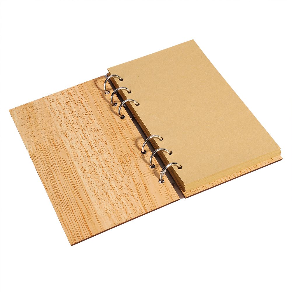 Wooden Guest Book Memorable Signature Message Notebooks Gift For Wedding view 9