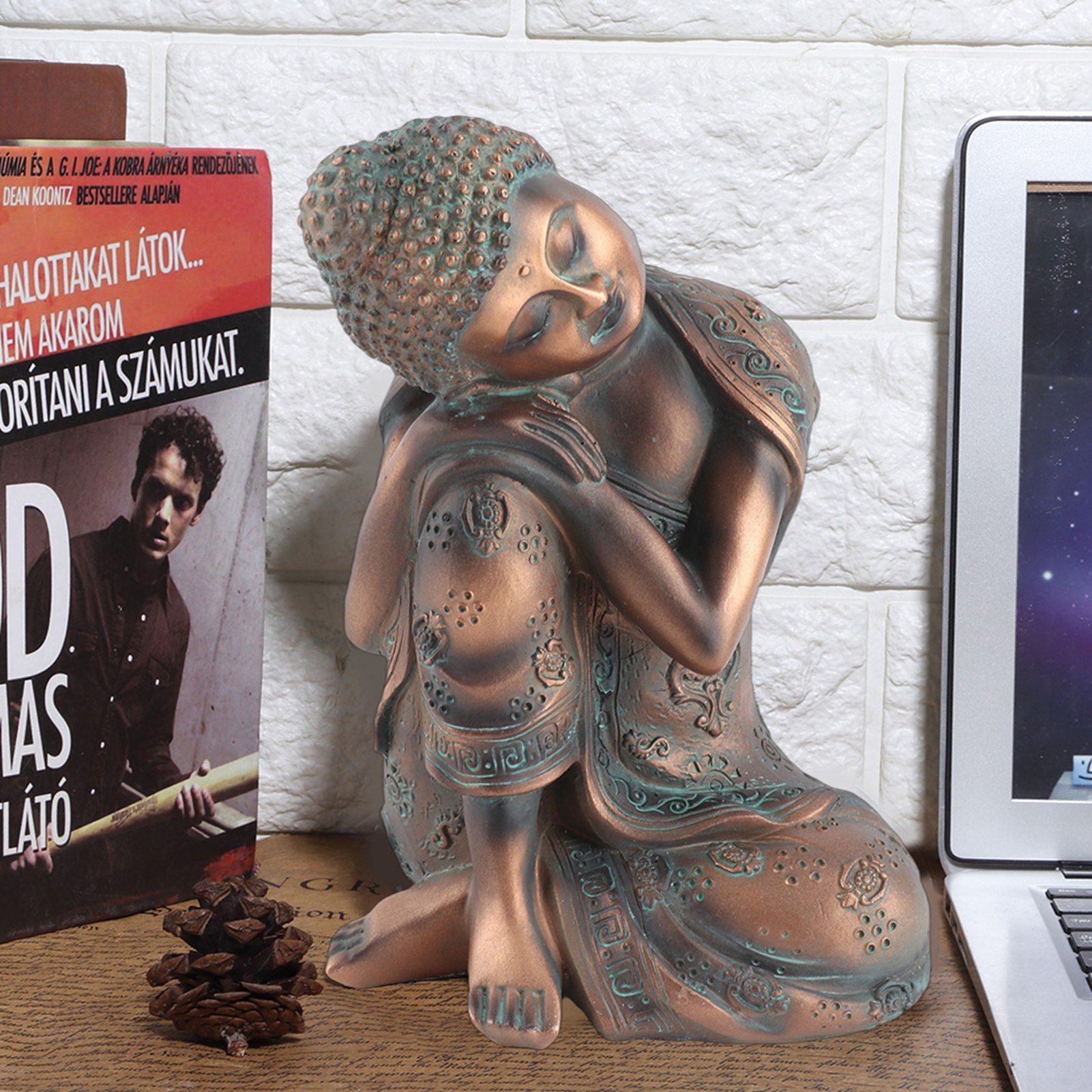 Southeast Asian Style Buddha Statues Decoration Decor for Living view 5