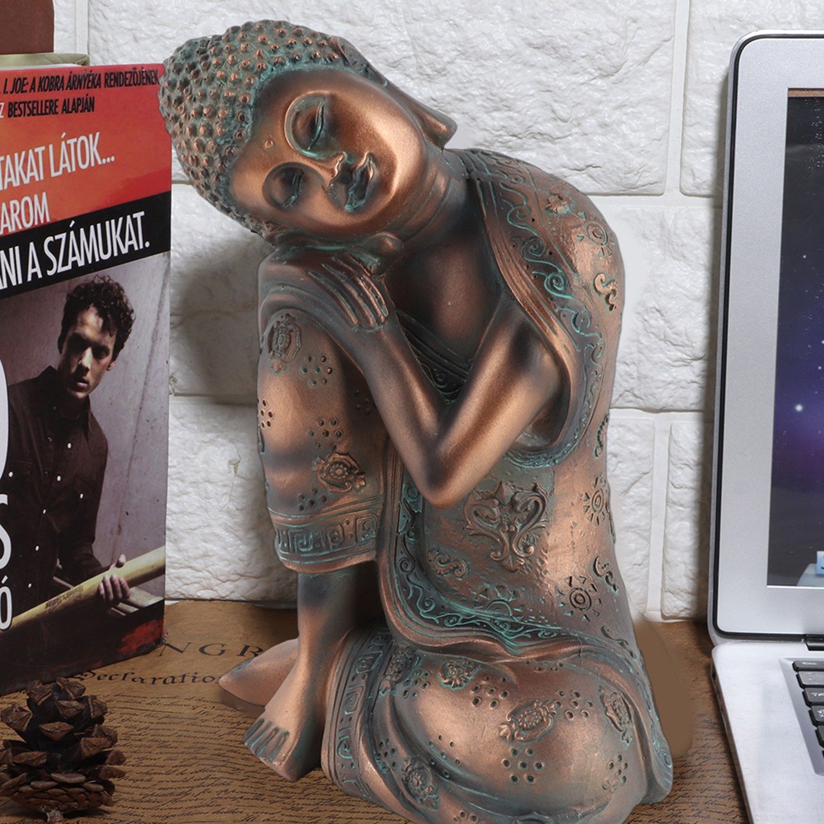 Southeast Asian Style Buddha Statues Decoration Decor for Living view 6