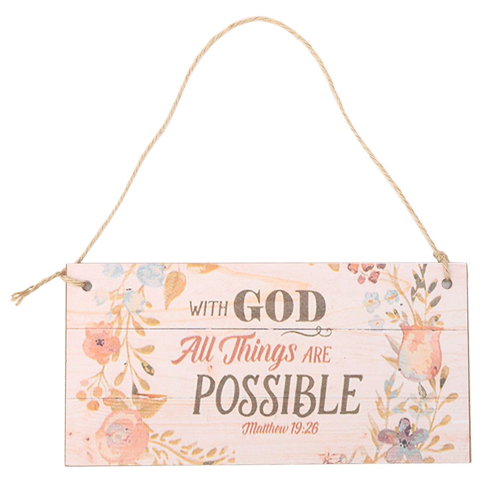 2Pcs Innovative Wooden Gift Hanging Plaque Board Pendant for Shop Festive view 9