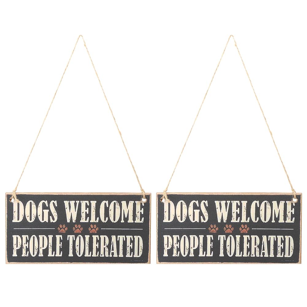 2PCS Door Window Wall Hanging Plaque Wooden Hanging Board Sign DIY Festive view 2