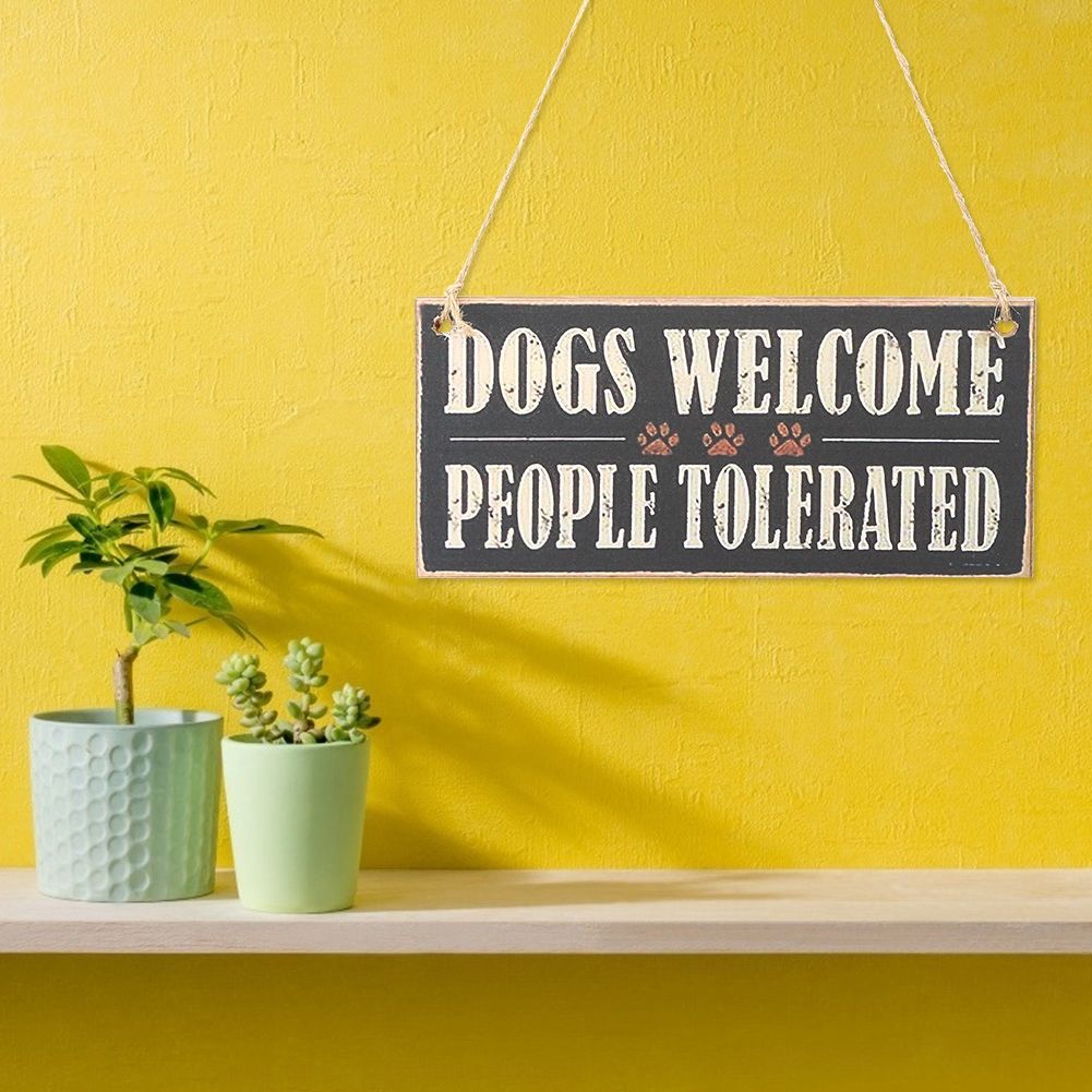 2PCS Door Window Wall Hanging Plaque Wooden Hanging Board Sign DIY Festive view 3