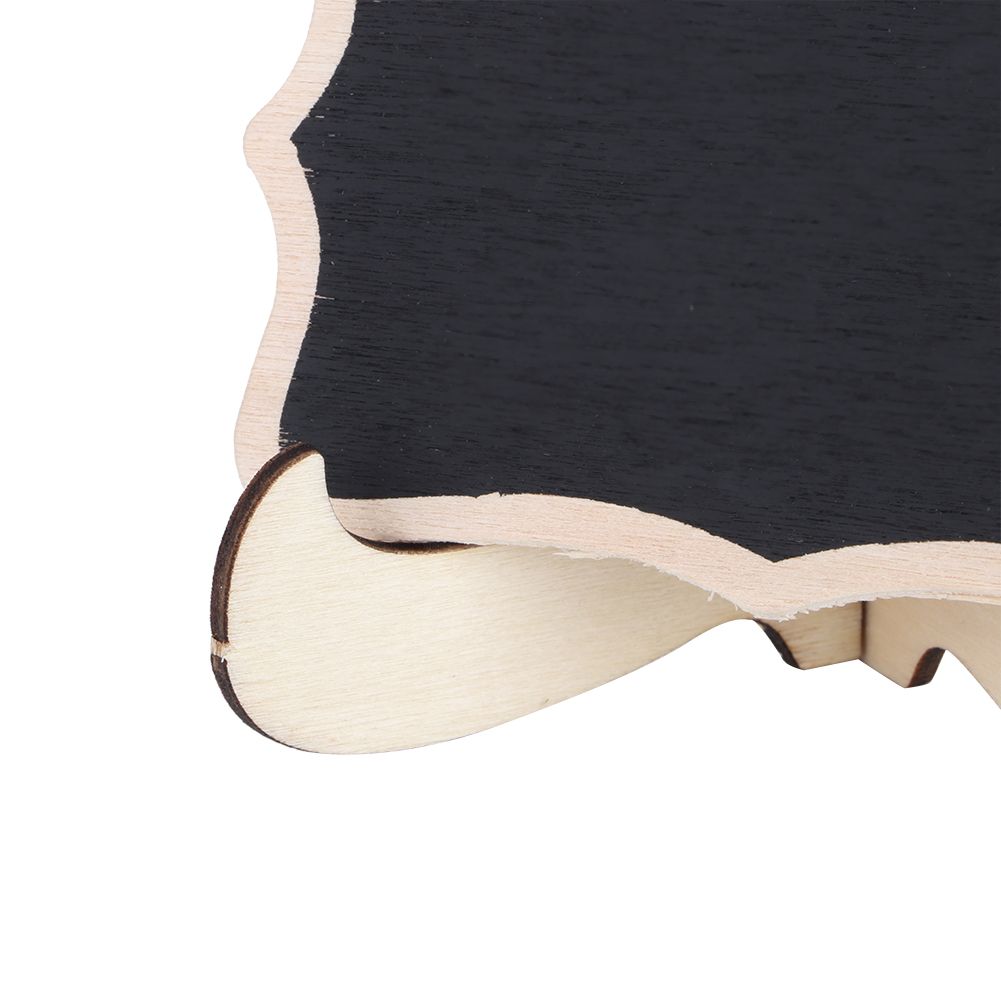 10pcs Mini Chalkboards Wooden Signs Blackboards Message Board for Wedding view 11