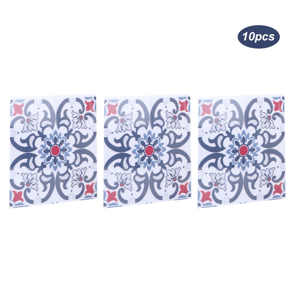 10Pcs Household Waterproof Kitchen Bathroom Decorative Ceramic Tile Stickers view 3