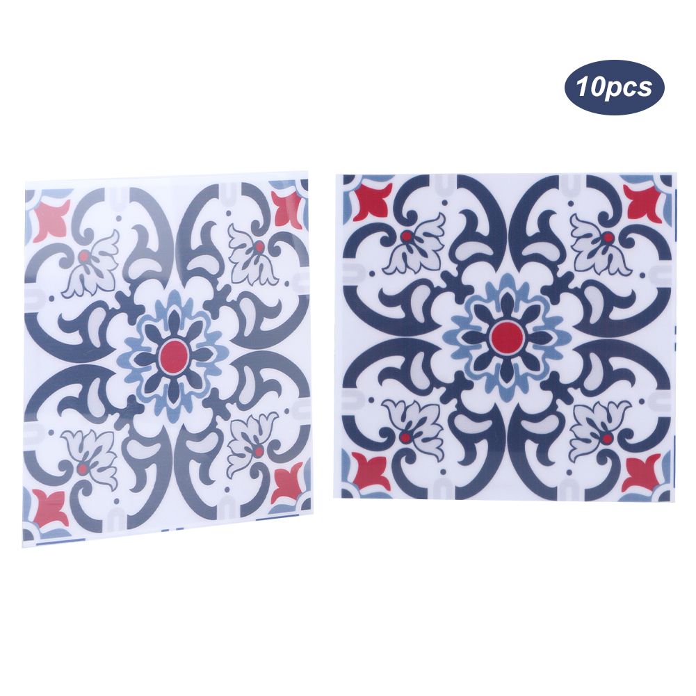 10Pcs Household Waterproof Kitchen Bathroom Decorative Ceramic Tile Stickers view 4