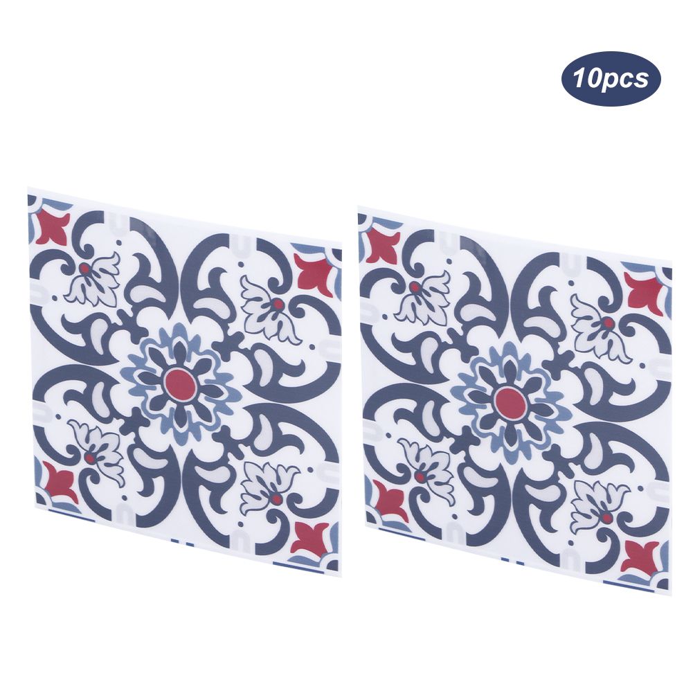 10Pcs Household Waterproof Kitchen Bathroom Decorative Ceramic Tile Stickers view 6