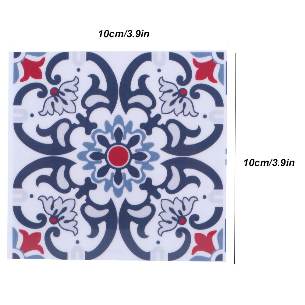 10Pcs Household Waterproof Kitchen Bathroom Decorative Ceramic Tile Stickers view 11