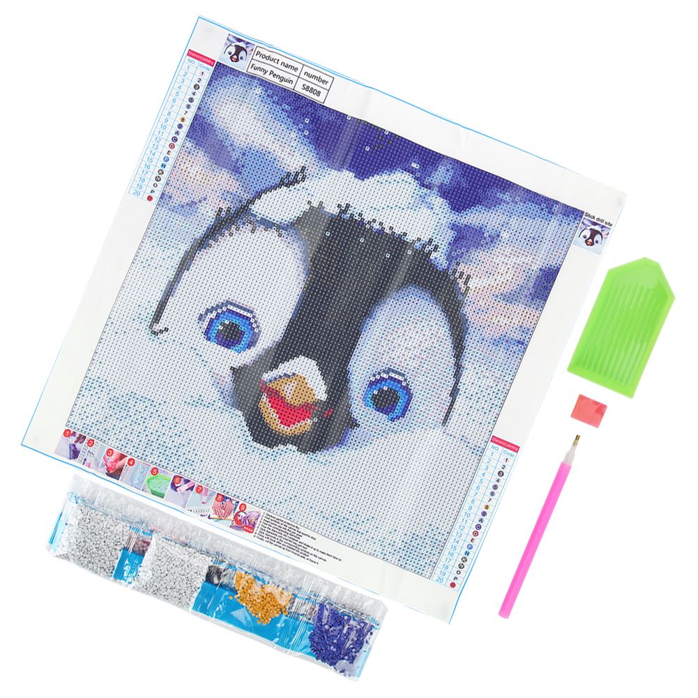 DIY Hand‑Made Cute Animal Pattern Diamond Painting Kit Handcraft for view 4