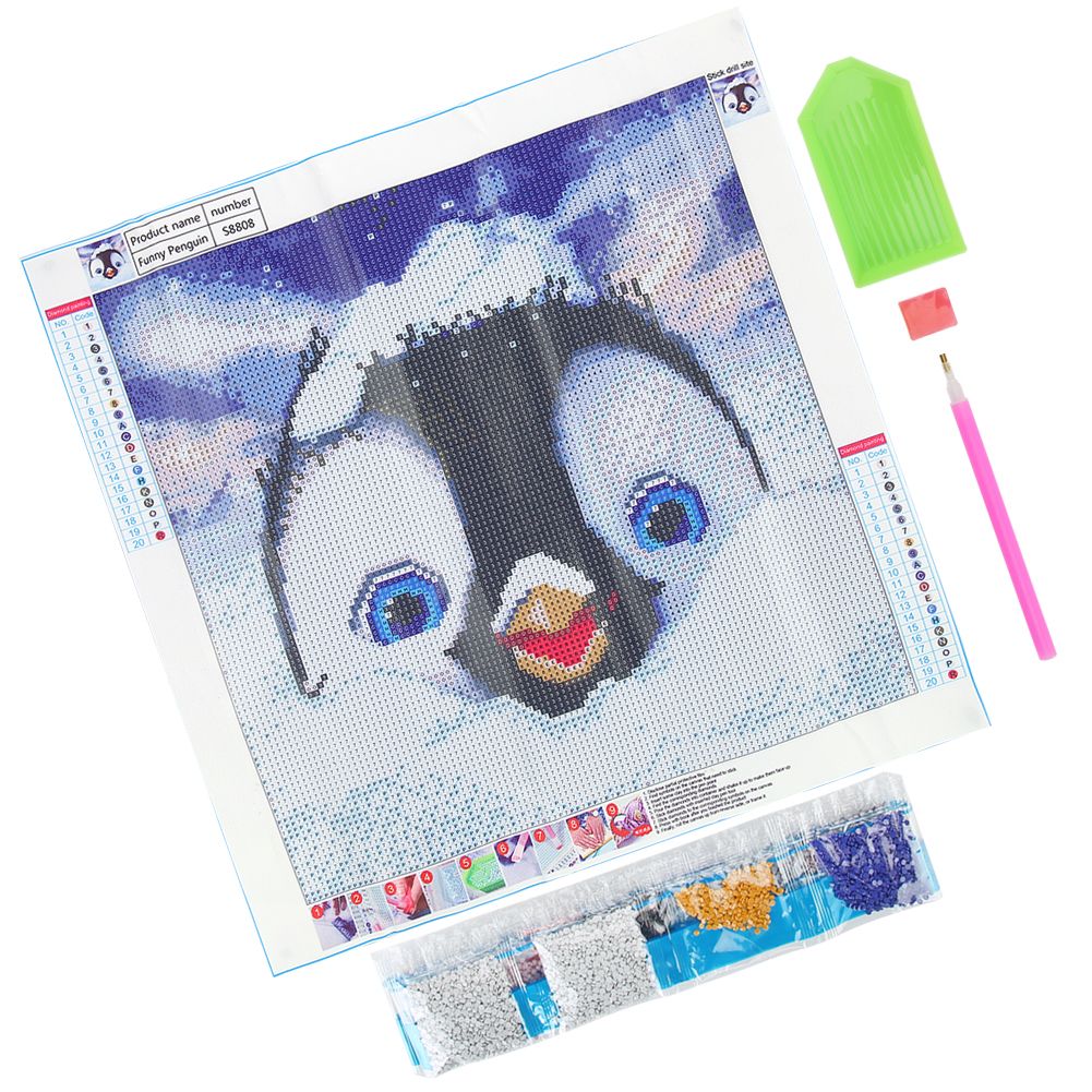 DIY Hand‑Made Cute Animal Pattern Diamond Painting Kit Handcraft for view 5