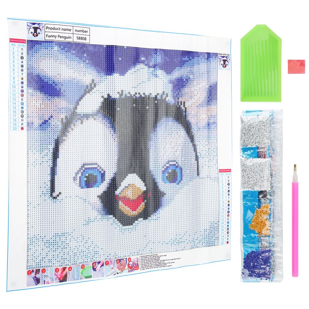 DIY Hand‑Made Cute Animal Pattern Diamond Painting Kit Handcraft for view 7