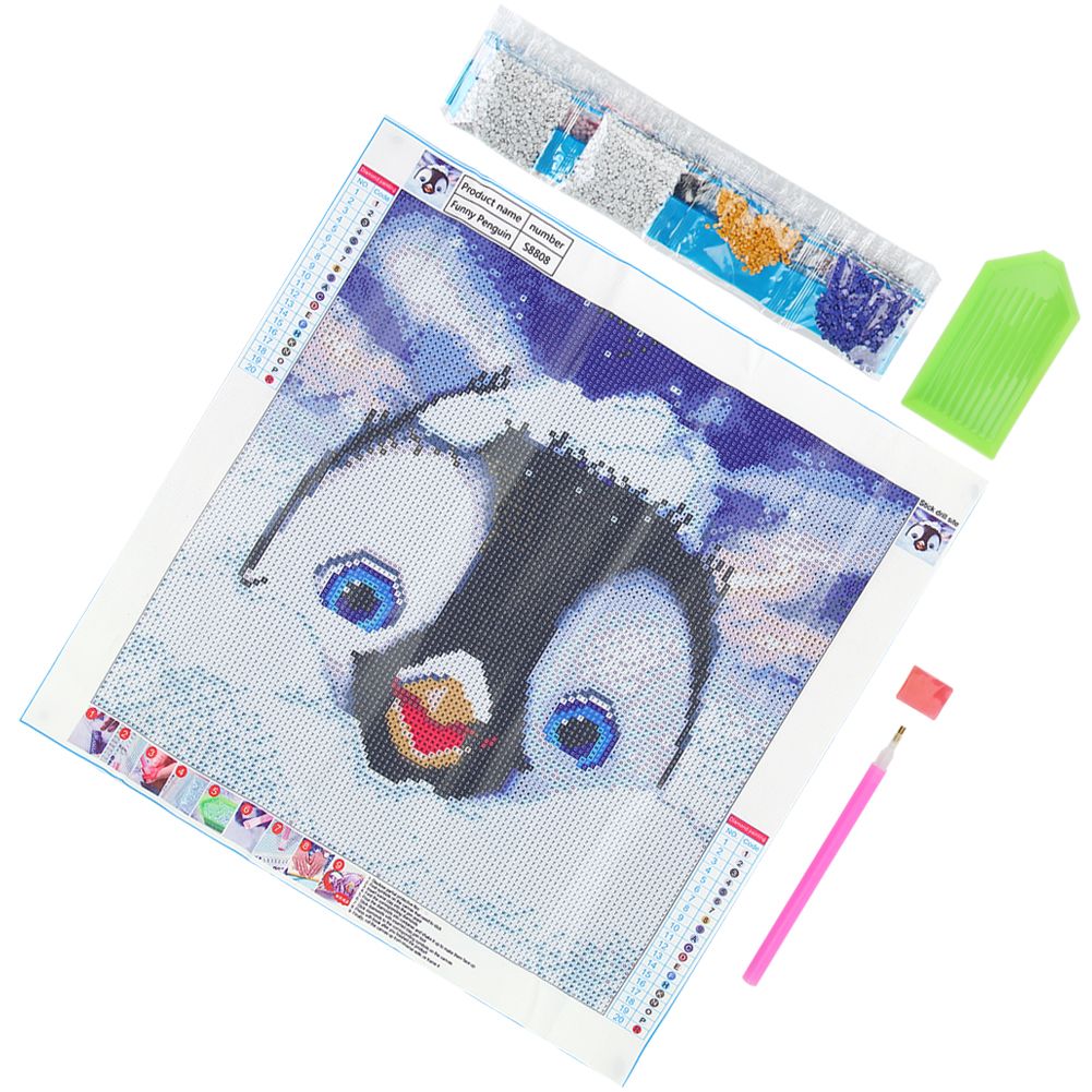 DIY Hand‑Made Cute Animal Pattern Diamond Painting Kit Handcraft for view 8