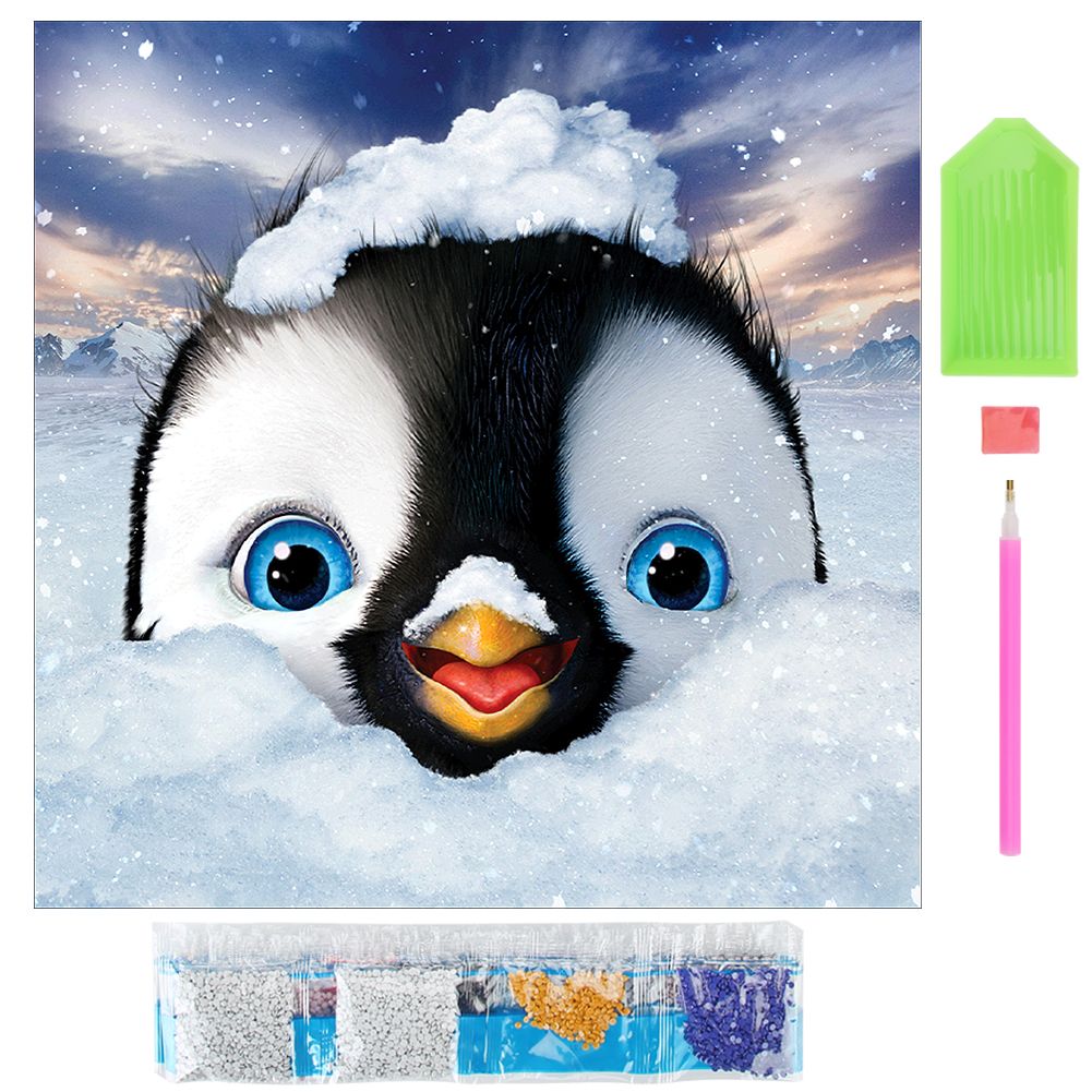 DIY Hand‑Made Cute Animal Pattern Diamond Painting Kit Handcraft for view 9