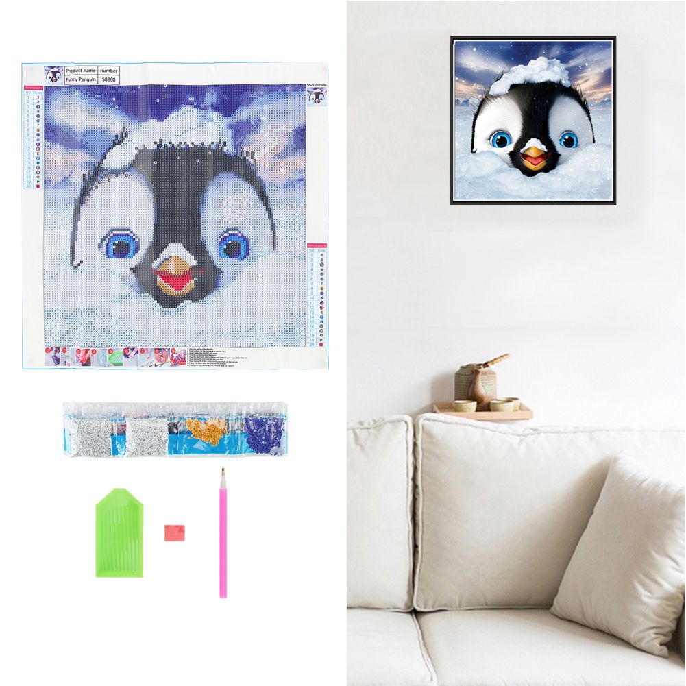 DIY Hand‑Made Cute Animal Pattern Diamond Painting Kit Handcraft for view 10