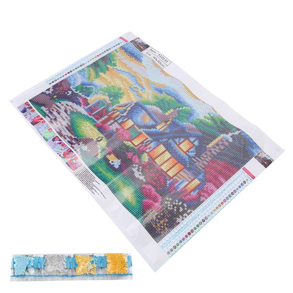 DIY Hand‑Made Diamond Painting Kit Ornament Art Crafts for Home Bedroom view 4