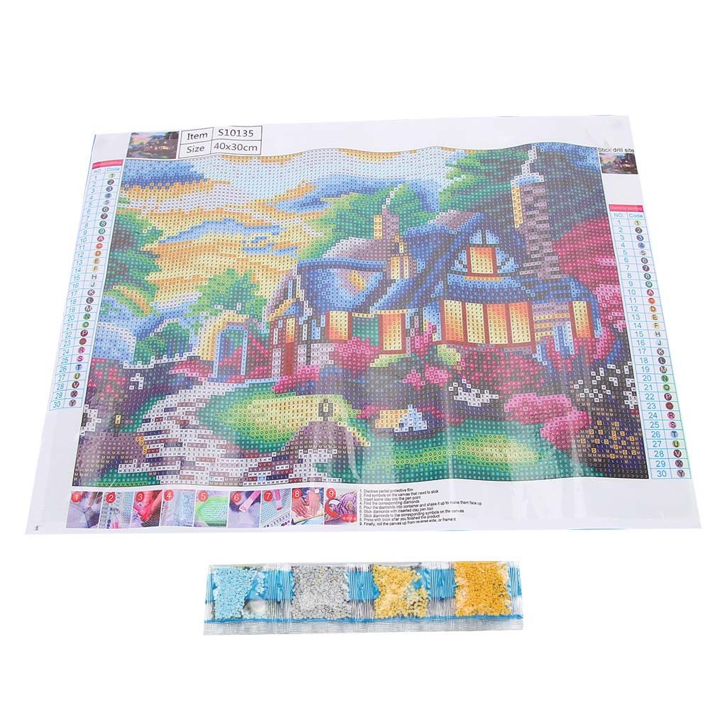 DIY Hand‑Made Diamond Painting Kit Ornament Art Crafts for Home Bedroom view 5