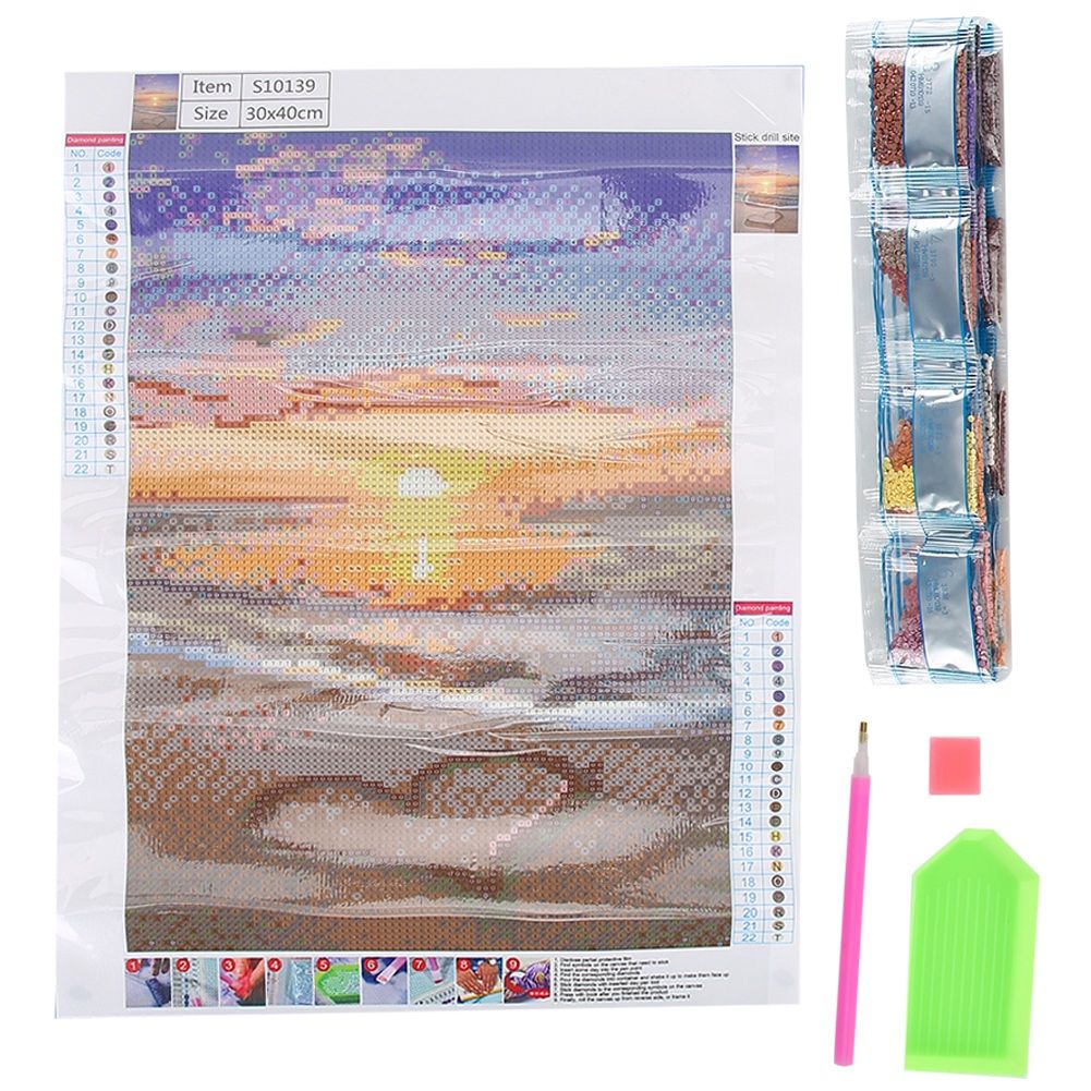 5D Diamond Painting Kits for Children Rhinestone DIY Picture Art Accessories view 2