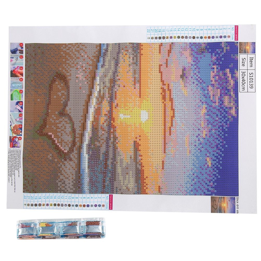 5D Diamond Painting Kits for Children Rhinestone DIY Picture Art Accessories view 7