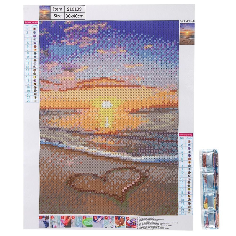5D Diamond Painting Kits for Children Rhinestone DIY Picture Art Accessories view 8