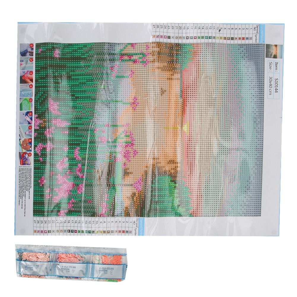 5D Diamond Painting Kits for Children Rhinestone DIY Picture Art Accessories view 5