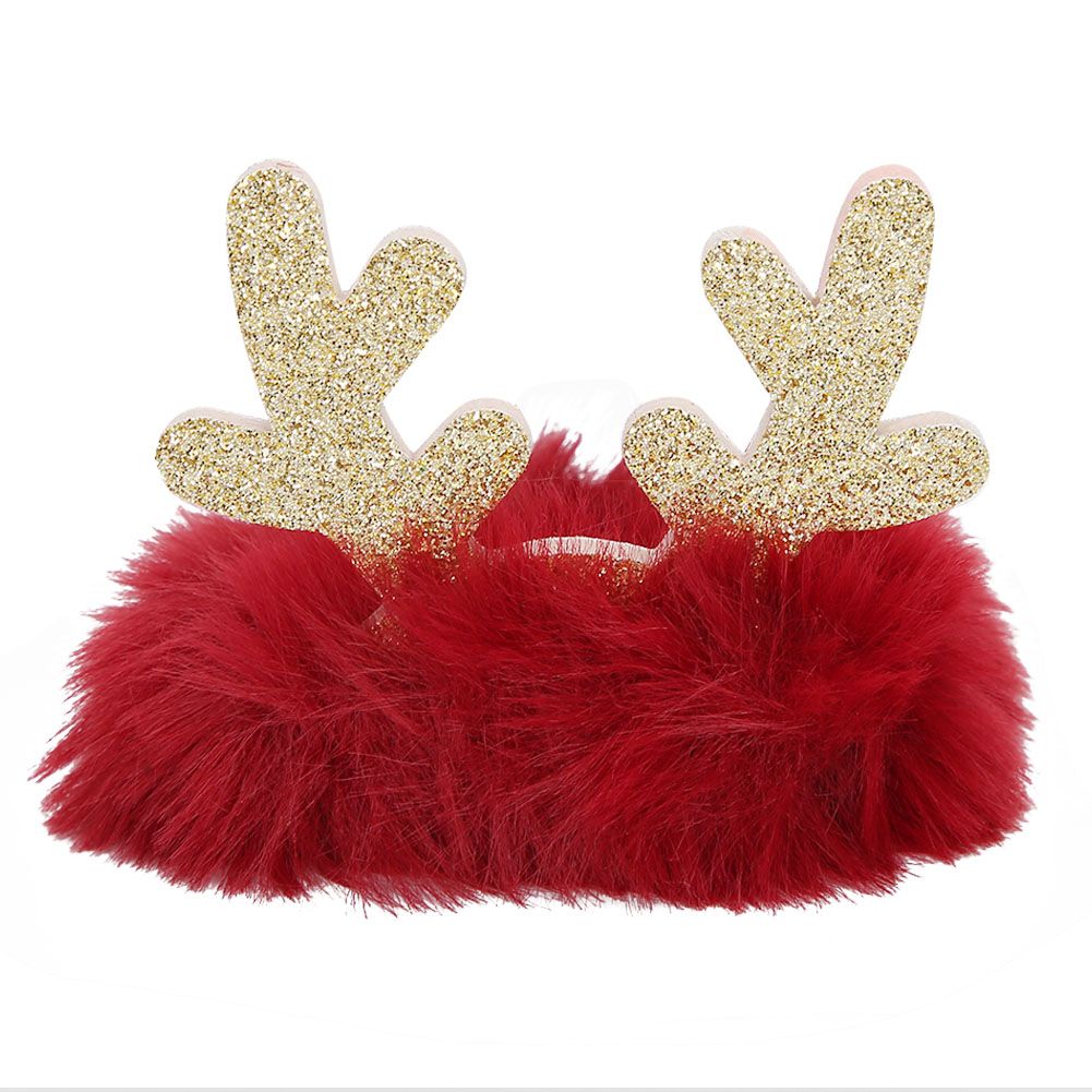 2 Set Cute Hairpin Brooch Hairband Hair Accessories Christmas Gift Decoration view 11