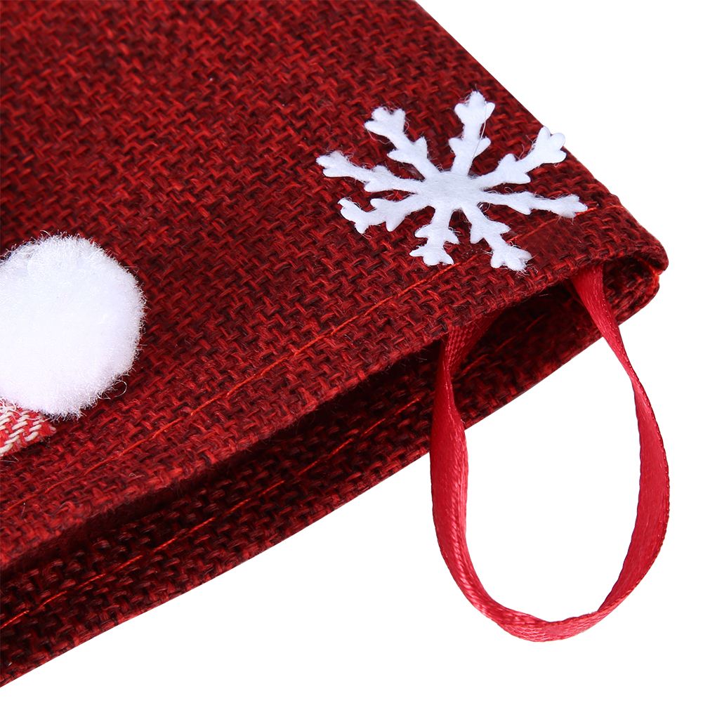 3Pcs/Set Christmas Stockings Sock Gift Bag Hanging Pendant Christmas Tree view 11