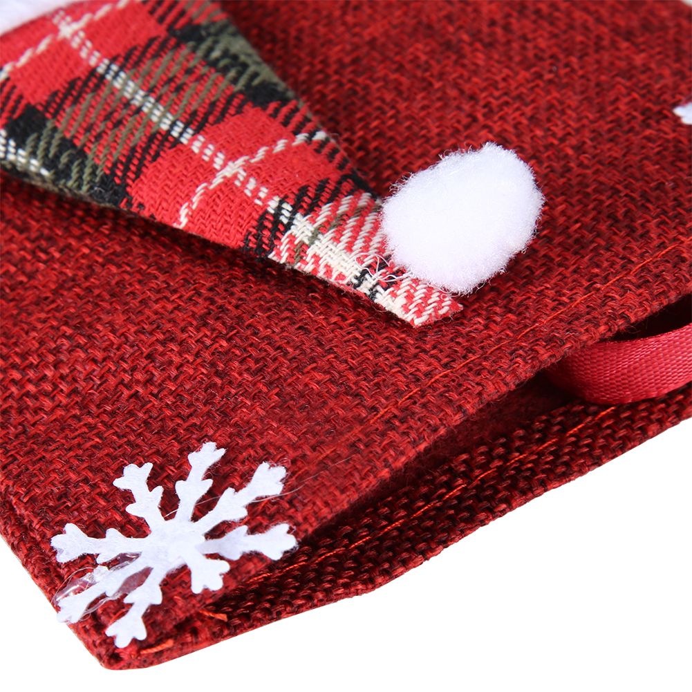 3Pcs/Set Christmas Stockings Sock Gift Bag Hanging Pendant Christmas Tree view 12
