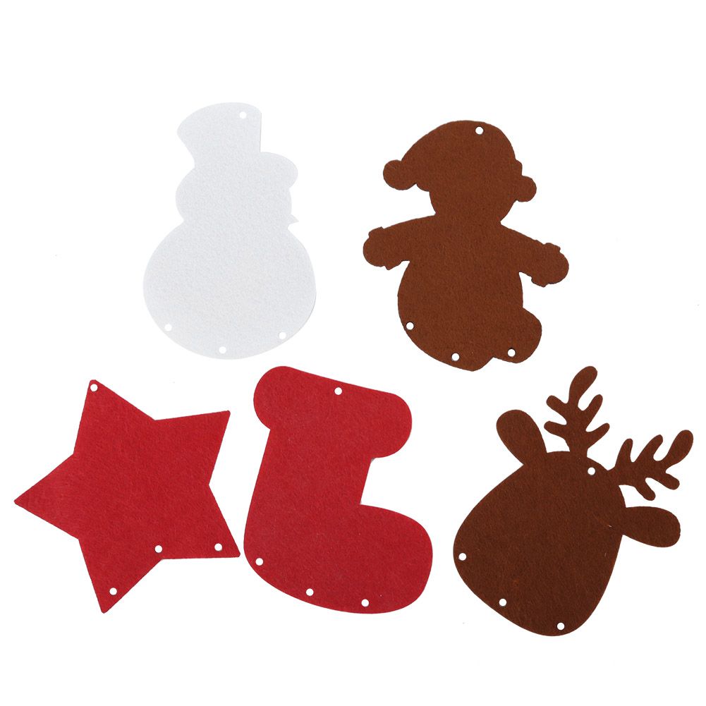 Children DIY Handcraft Wind Chimes Bells Xmas Tree Hanging Pendant Christmas view 11