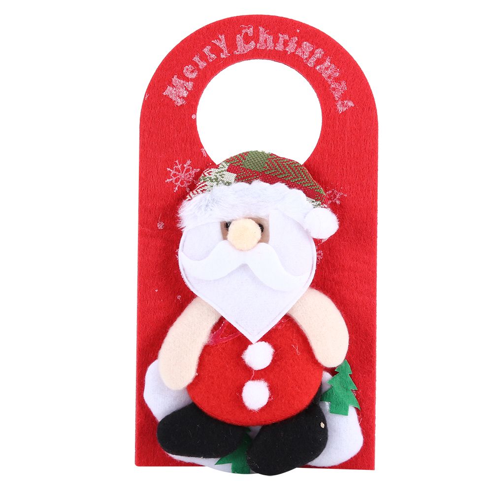 4PCS/Set Christmas Door Ornaments Cartoon Door Hanging Pendants for Hotel Shop view 11