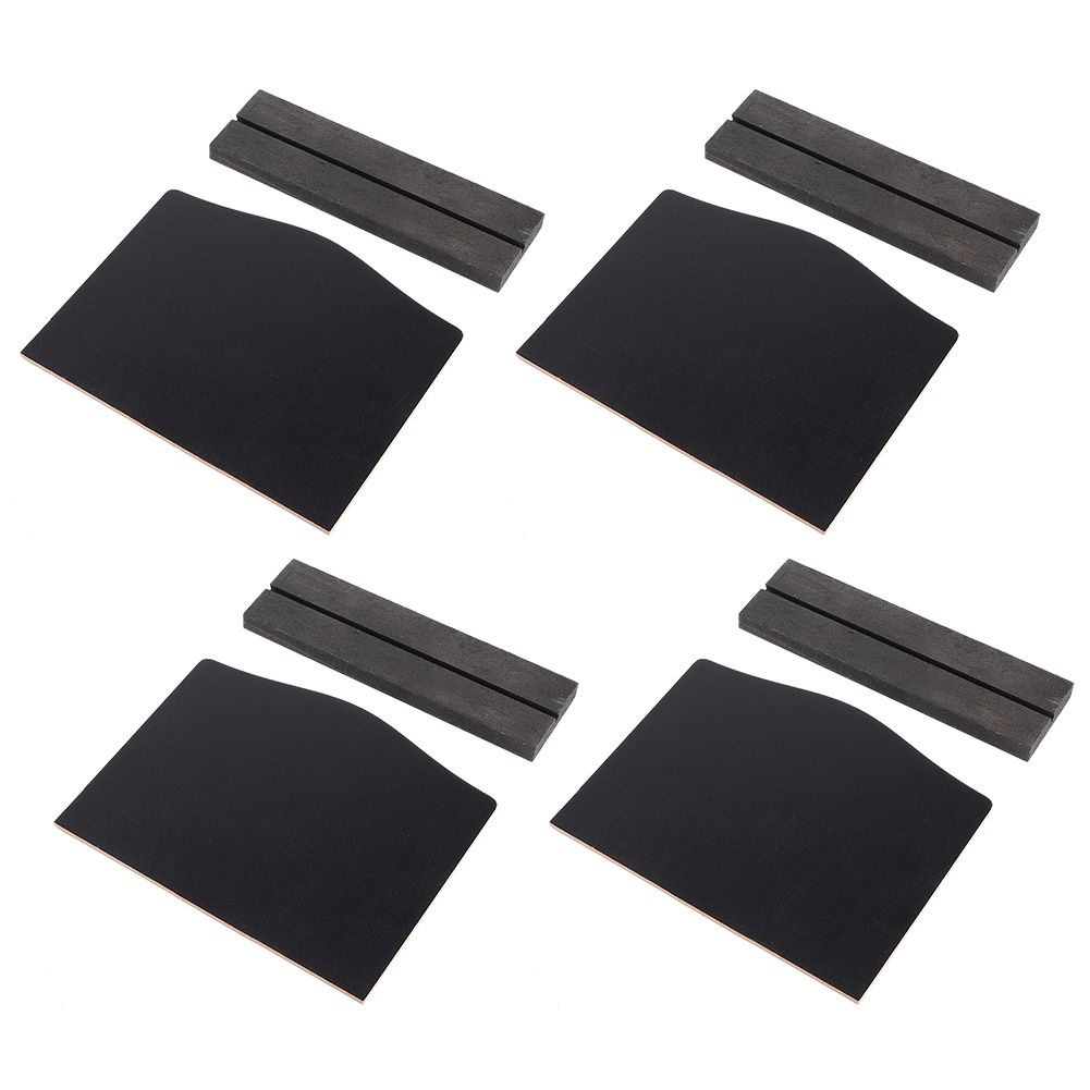 4Pcs Set Innovative DoubleSided Mini Blackboard Ornament for Home Hotel Bar view 5