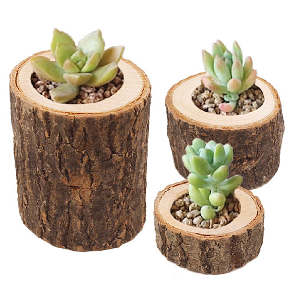 3pcs/Set Wooden Candle Stand Tea Light Candle Holders for Rustic Wedding Party view 10