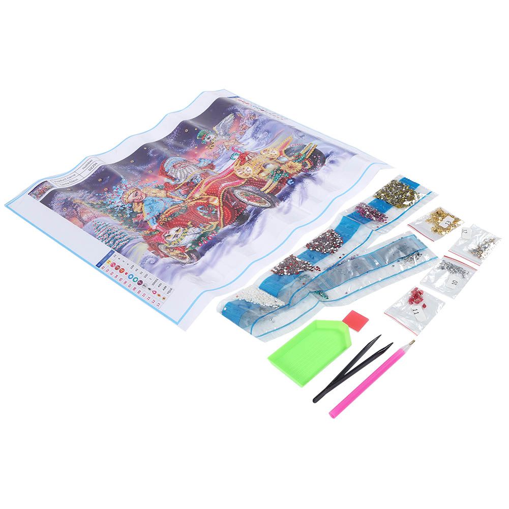 Christmas Diamond Painting Picture Rhinestones Painting DIY Home Decoration view 3