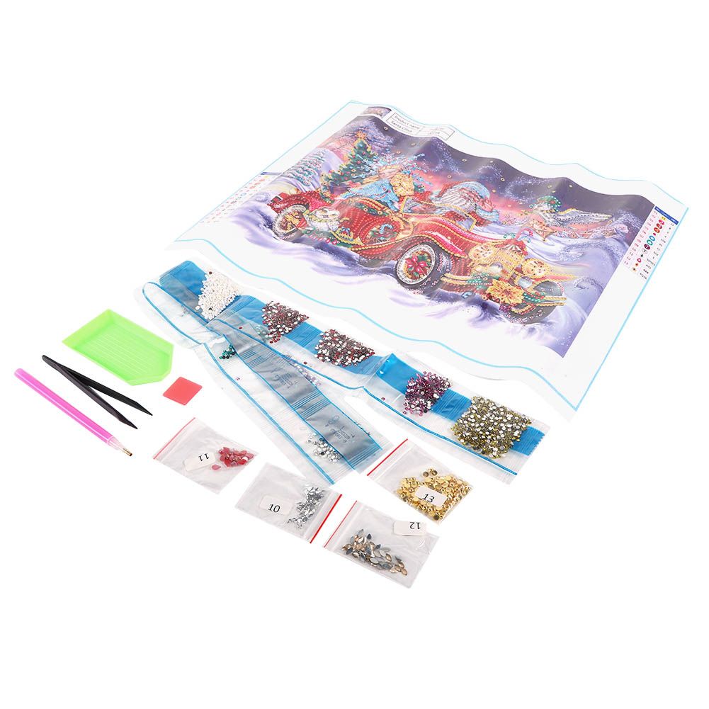Christmas Diamond Painting Picture Rhinestones Painting DIY Home Decoration view 4