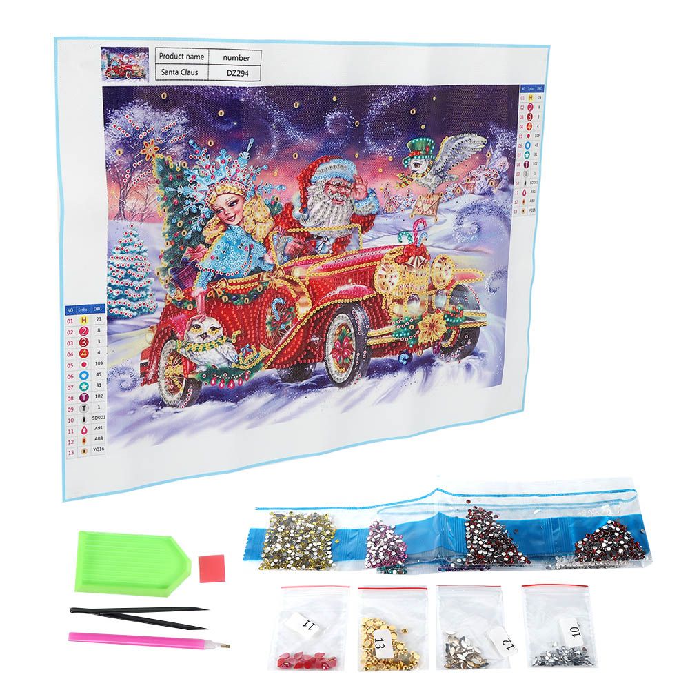 Christmas Diamond Painting Picture Rhinestones Painting DIY Home Decoration view 5