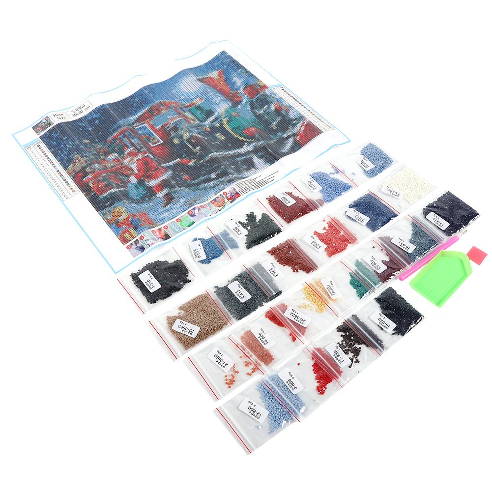 Christmas Diamond Painting Picture Rhinestones Painting DIY Home Decoration view 5