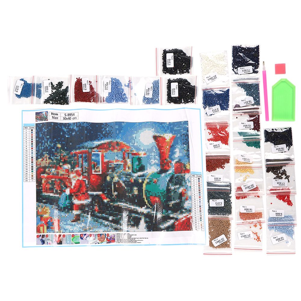 Christmas Diamond Painting Picture Rhinestones Painting DIY Home Decoration view 8