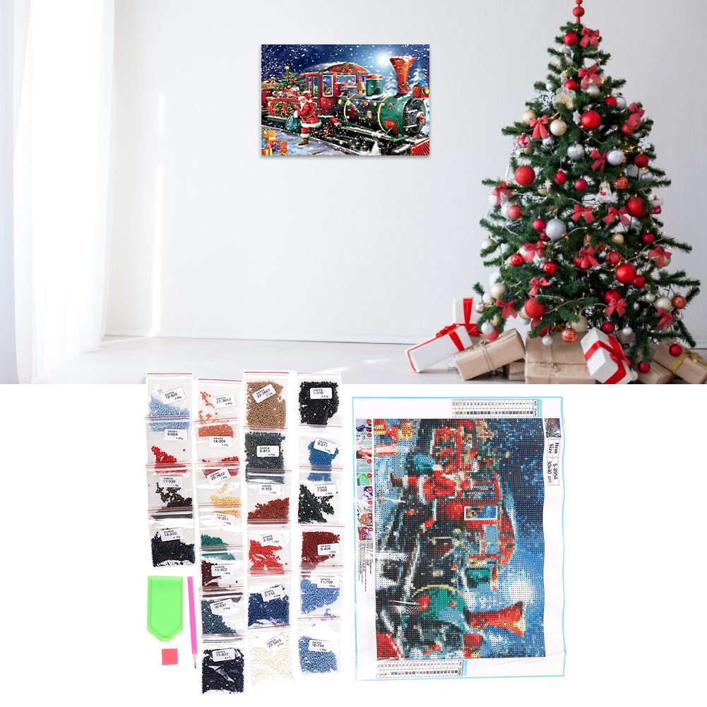 Christmas Diamond Painting Picture Rhinestones Painting DIY Home Decoration view 10